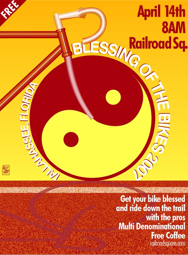 2007 Blessing of the Bikes Poster