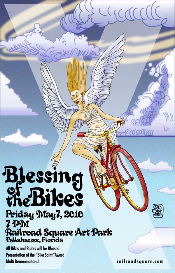 Blessing of the Bikes Poster: Angel