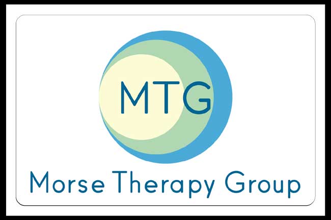 Morse Therapy Group back lit pan face sign