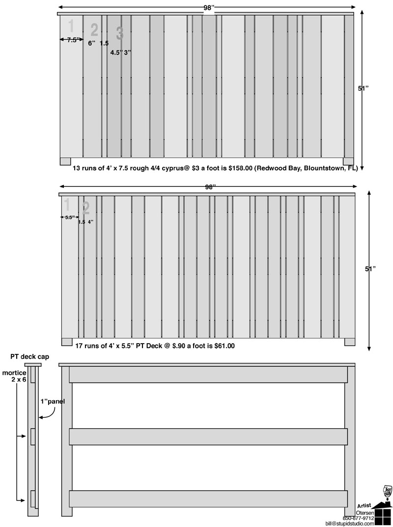 Morse Therapy Group partition for trash cans