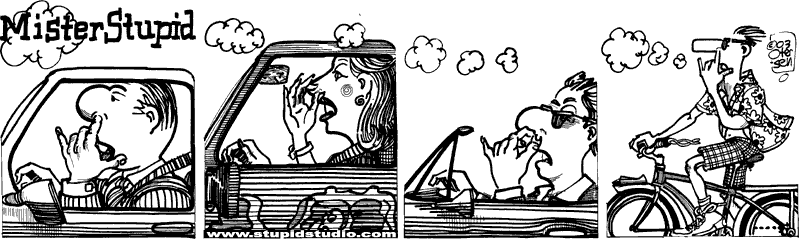 Mister Stupid strip of week