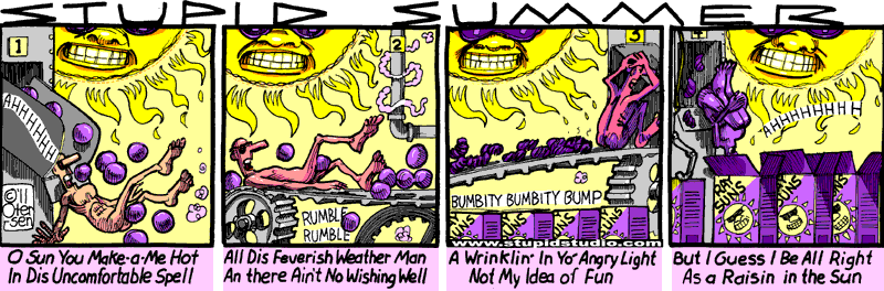 Mister Stupid strip of week
